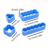 SZERELÉSI SABLON SZETT 21700 akku hegesztéséhez 4db-os