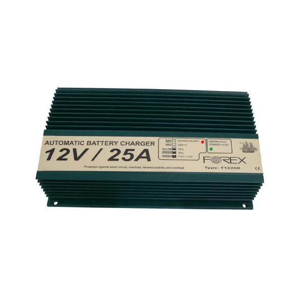 Akkumulátortöltő 12V 25A