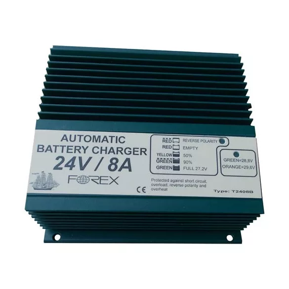 Akkumulátortöltő - 24V 8A