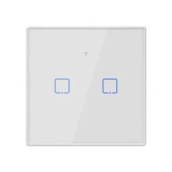 TX2-195016 WI-FI SMART SWITCH WHITE, DOUBLE EU TYPE