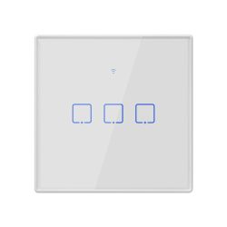 TX2-195017 WI-FI SMART SWITCH WHITE, TRIPPLE EU TYPE
