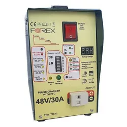 Akkumulátortöltő - 48V 30A