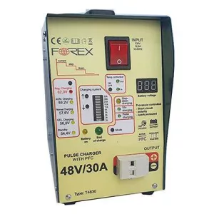 Akkumulátortöltő - 48V 30A