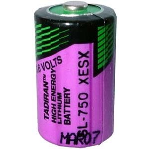 Tadiran SL750 (LS14250) 3,6V lithium elem 1/2 ceruza (1/2AA)
