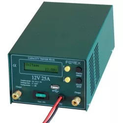 Proc. kapacitásmérő 12V 25A,USB