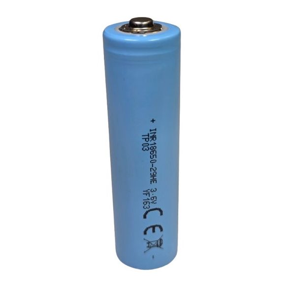 Tenpower INR18650-29HE Li-ion ipari akku 2850mAh 10A KÚPOS