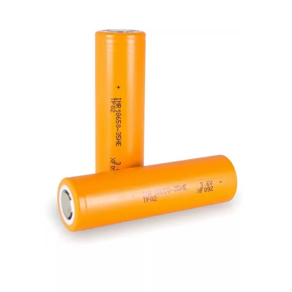 Tenpower INR18650-35HE Li-ion ipari akku 3400mAh 10A