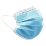 Szájmaszk 3 rétegű  (arcmaszk) gumis  RAKTÁRON!!! 50db-os(10x5db) kiszerelés