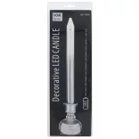 TRIXLINE HD-119 gyertya fehér-ezüst