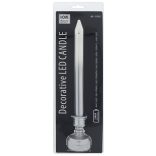 TRIXLINE HD-119 gyertya fehér-ezüst