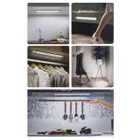 Trixline TR-015S Éjjeli fény mozgásérzékelővel 0,6W 4xAAA