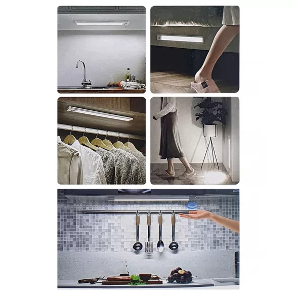 Trixline TR-015S Éjjeli fény mozgásérzékelővel 0,6W 4xAAA