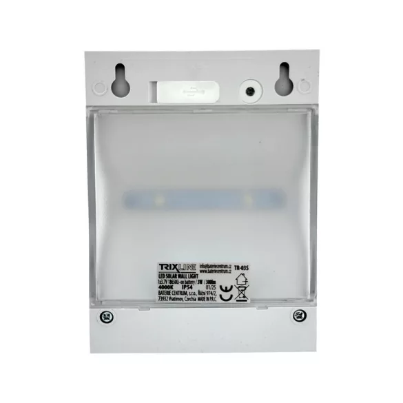 Trixline TR-03S szolár kültéri LED lámpa 8+2 LED