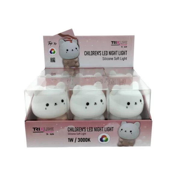 Trixline TR-162M LED gyerek éjszakai fény USB - Cica Trixline