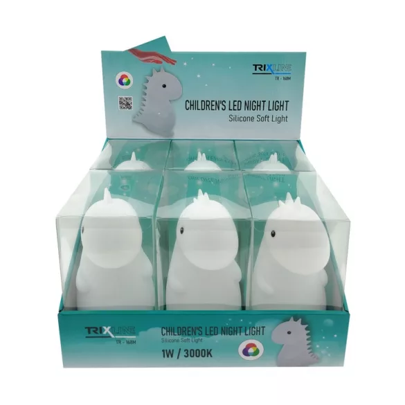 Trixline TR-168M LED gyerek éjszakai fény USB - Dino Trixline