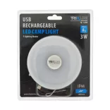 TRIXLINE TR-16SW USB újratölthető 3W LED kempinglámpa