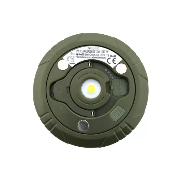TRIXLINE TR-16SW USB újratölthető 3W LED kempinglámpa