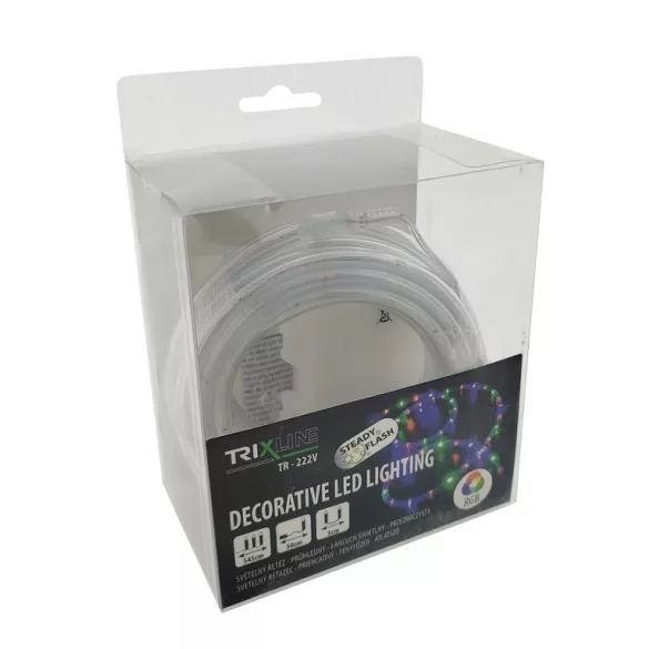 TRIXLINE TR-222V karácsonyi fénylánc átlátszó