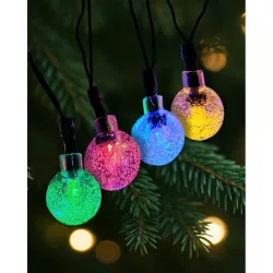 TRIXLINE TR-227V karácsonyi fényfüzér gömbök