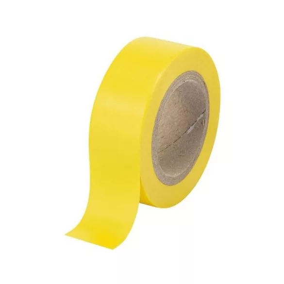 TRIXLINE SZIGETELŐSZALAG 19/20 SÁRGA 20 méter TR-IT204