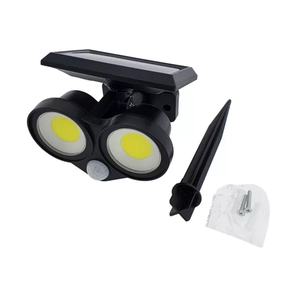 TRIXLINE TR 378S napelemes kültéri lámpa mozgásérzékelővel 10W