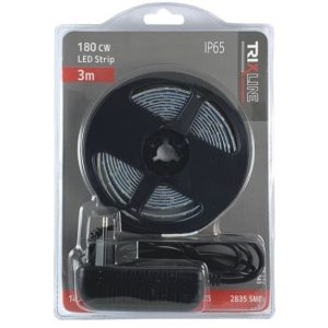 TRIXLINE 180 CW (hideg fehér) LED szalag 2835 SMD 3 m szett (öntapadós)TR643