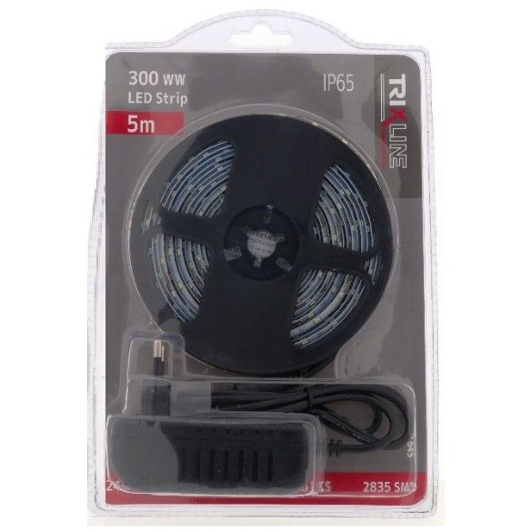 TRIXLINE 300 WW (meleg fehér) LED szalag 2835 SMD 5 méter szett (öntapadós)TR645