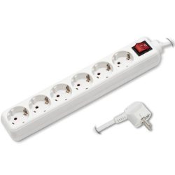   TRIXLINE ELOSZTÓ (HOSSZABBÍTÓ) 6 ALJZAT 5m vezetékkel,kapcsolóval