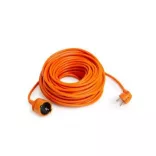 TRIXLINE HOSSZABÍTÓ 30m FEHÉR vagy NARANCSSÁRGA  3x1,5mm (16A-max 3680W)