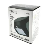 Trixline TR-05S szolár kültéri LED lámpa 8+2 LED