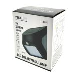 Trixline TR-05S szolár kültéri LED lámpa 8+2 LED