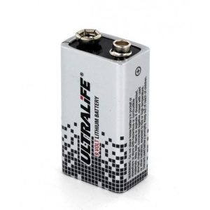 9V ULTRALIFE lithium elem