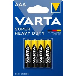  Varta Super Heavy Duty AAA féltartós mikró elem (R03) bl/4