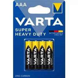   Varta Super Heavy Duty (Superlife)  AAA féltartós mikró elem (R03) bl/4