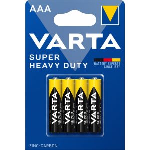 Varta Super Heavy Duty AAA féltartós mikró elem (R03) bl/4