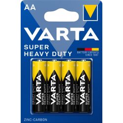Varta Super Heavy Duty AA féltartós ceruza elem (R6) bl/4