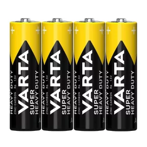 Varta Super Heavy Duty (Superlife) AA féltartós ceruza elem (R6) fólia 4