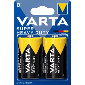 Varta Super Heavy Duty D féltartós góliát elem (R20) BL/2