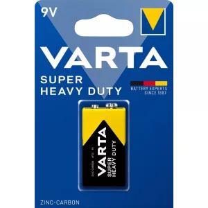 Varta Super Heavy Duty 9V-os féltartós elem (6F22) bl/1