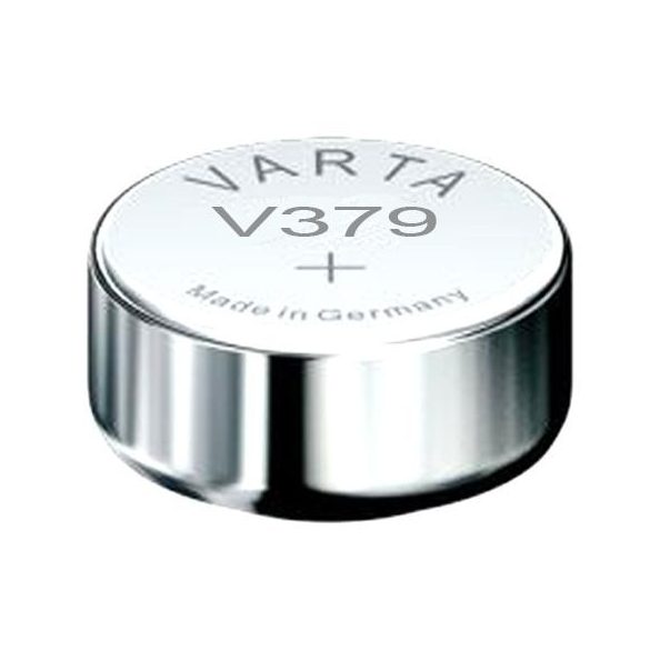 Varta V379 1,55V ezüst-oxid gombelem,SR63 bl/1