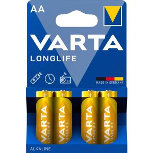 Varta Longlife AA ceruza elem (LR6) bl/4