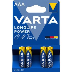 Varta Longlife Power (High Energy) AAA mikró elem (LR03) 4903 BL/4