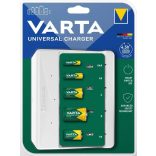 Varta akkutöltő 57658 univerzális,2-4 db AA(A) C D,1-2 db 9V akkuhoz