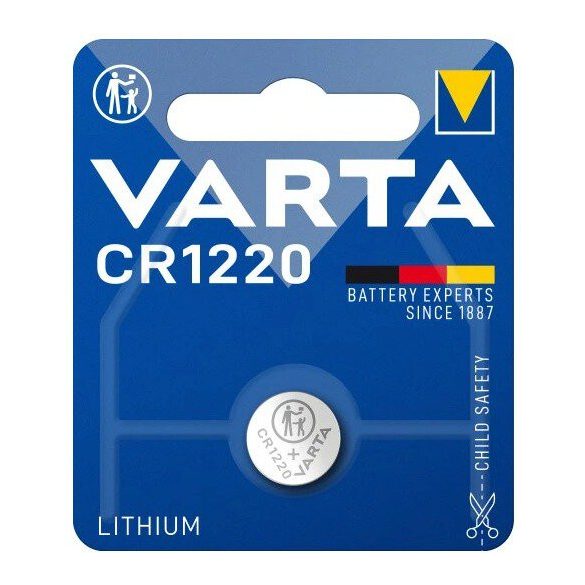 Varta CR1220 lithium gombelem 3V bl/1