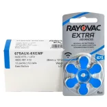 Varta Rayovac Extra hallókészülék elem 675 (PR44)bl/6  1,45V