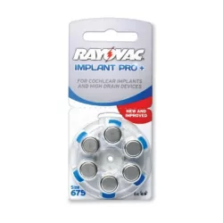 Rayovac Implant Pro+ hallókészülék elem 675 ( PR44)
