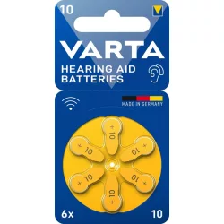 VARTA hallókészülék elem 10 (PR70) bl/6 1,45V
