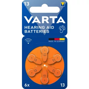VARTA hallókészülék elem 13 (PR48) bl/6 1,45V