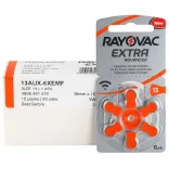 Varta Rayovac Extra hallókészülék elem 13 (PR48)bl/6 1,45V