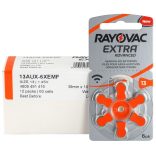 Varta Rayovac Extra hallókészülék elem 13 (PR48)bl/6 1,45V
